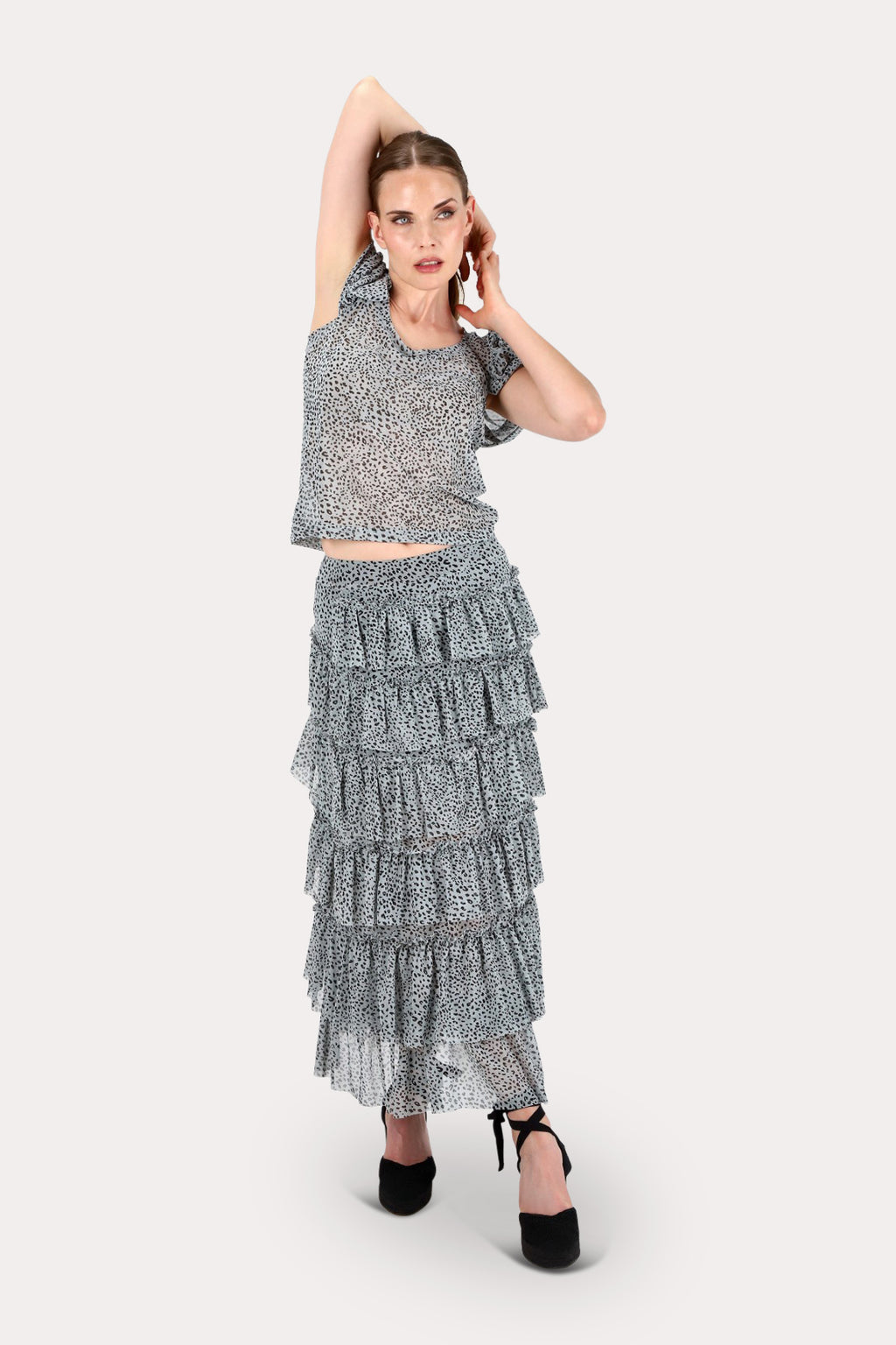 FALDA TUL COCO PRINT